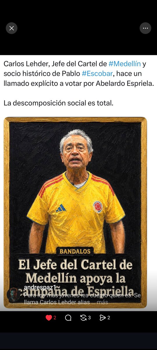 kukurruma's tweet photo. @luispuyana @ELTIEMPO @claudiapalacios https://t.co/Is4Rg8wwxH