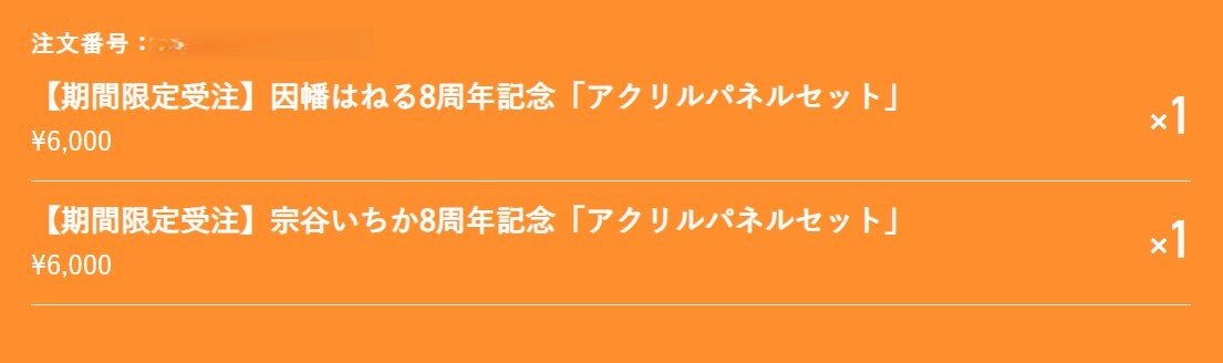 tshrnw's tweet photo. いちねるパネルぽち
たぶんこれで現役もとあにまーれの周年パネルはコンプ https://t.co/ENr13B2DGT