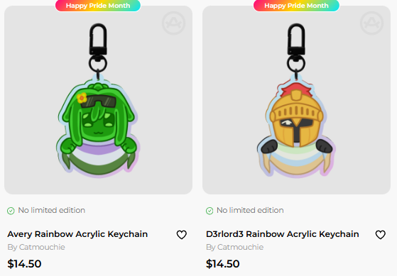 Catmouchie's tweet photo. HAPPY PRIDE MONTH!!!!! My third batch of keychains isssss.... #sfawtde/#dawtde!!!!
celebrate with avery and derlord!!
the fourth batch is already out im just gonna wait before posting it lol
https://t.co/ab1PKu9jZP https://t.co/1Kh9IR6ATc