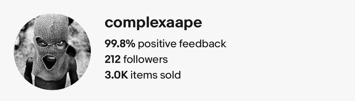 complexaape's tweet photo. @thelafleurboys @3bangerbreaks !!!!
START OF SUMMER SALE
!!!!
BUY 20, GET 5 AT 25% OFF ( ADD 25 TO CART )

https://t.co/3vp1UAknpo https://t.co/QXomTBIbQt