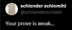 Toronto_SebOlof's tweet photo. @schlenderschlem @CrayonMurders @_mirceabarbu Your argument is weak because it's not even an argument. You can't even spell properly. https://t.co/ykgnQjZJWT