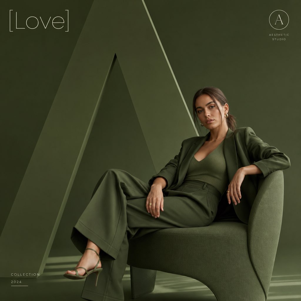Minimalist Fashion Editorial Poster Prompt