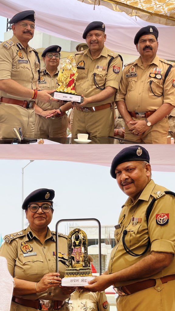 co49pacup's tweet photo. साथ ही पीएसी के आधुनिकीकरण, आकस्मिक ड्यूटी हेतु त्वरित मूवमेंट तथा सभी कार्मिकों को अपने कर्तव्यों के प्रति सदैव सजग, अनुशासित एवं उत्तरदायी रहने पर विशेष बल दिया गया।
सम्मेलन का समापन राष्ट्रीय गान एवं स्मृति चिह्न भेंट के साथ हुआ। https://t.co/tXUdVM6Wwv