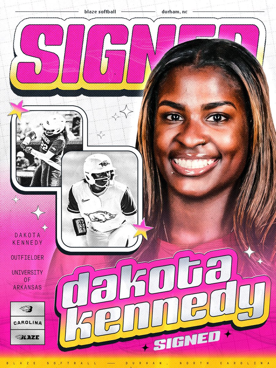 AUSL_Blaze's tweet photo. Dakota takes Durham 💅

our final draftee has officially signed, welcome Ko! 

🔗: https://t.co/wc6QeUh87A https://t.co/G0NplEAzx9