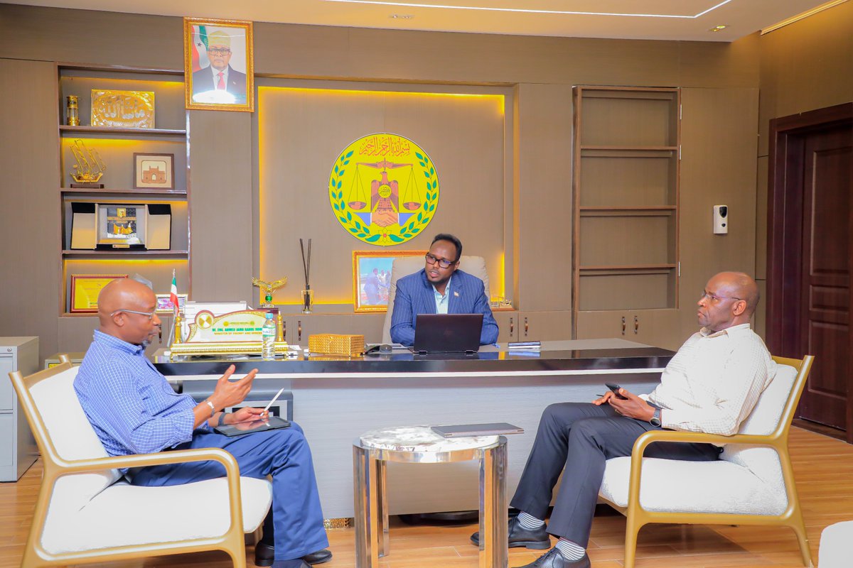 SLSESRP's tweet photo. Hargeisa, June 8, 2026 – The Minister of Energy and Minerals of the Republic of Somaliland, Eng. Ahmed Jama Barre, today received a delegation from the World Bank, led by Engineer Paul, the Task Team Leader (TTL) of the Somali Electricity Sector Recovery Project (SESRP).

The purpose of the World Bank delegation’s visit is to support and accelerate the implementation of the Somali Electricity Sector Recovery Project (SESRP), which is currently in the implementation phase.

During their mission in Somaliland, the delegation will hold a series of meetings with the senior management of the Ministry of Energy and Minerals, the SESRP Project Implementation Unit (PIU), the Somaliland Electricity Regulatory Commission (SEC), and electricity service providers operating in the districts of Berbera and Borama.

The delegation will also conduct field visits to selected education and health facilities that have benefited from electrification interventions under the SESRP, as well as inspect ongoing electricity expansion projects in Berbera and Borama.

At the conclusion of the meeting, the Minister expressed his appreciation for the World Bank’s continued support to Somaliland, particularly its contribution to strengthening the country’s energy infrastructure and increasing access to more affordable and cleaner electricity in the project areas.

Read More:
Website: https://t.co/PzKajs7XAn

Stay Connected with the SESRP Communications Office

Facebook: https://t.co/8Ro1JapzZq
X (Twitter): https://t.co/wFm4gf0prA
LinkedIn: https://t.co/vKQpY2gwB2
YouTube: https://t.co/2DB3ozDf9E
TikTok: https://t.co/yHj7NI3LeW
Email: GRM.sesrp@moem-sl.com
