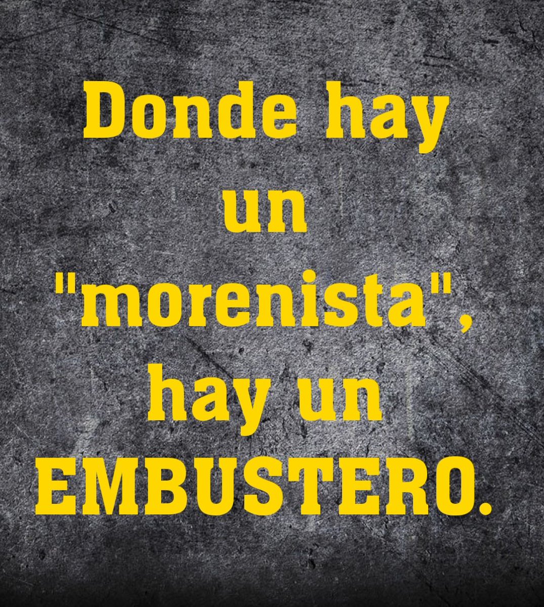 gusm868's tweet photo. @revistapolemon @PRI_Nacional @A_MontielR @PartidoMorenaMx #MorenaEsUnPeligroParaMéxico 
#MorenaEsCorrupción 
#MorenaEsElCáncerDeMéxico https://t.co/jS7eSzANru