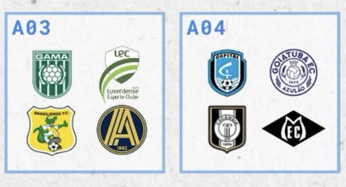 brasilialouca's tweet photo. GAMA, CEILÂNDIA, CAPITAL E BRASILIENSE SE CLASSIFICARAM PARA O MATA MATA DA SÉRIE “D”, quem é o favorito ao título? ⚽️🥸 https://t.co/szPwx9L7op