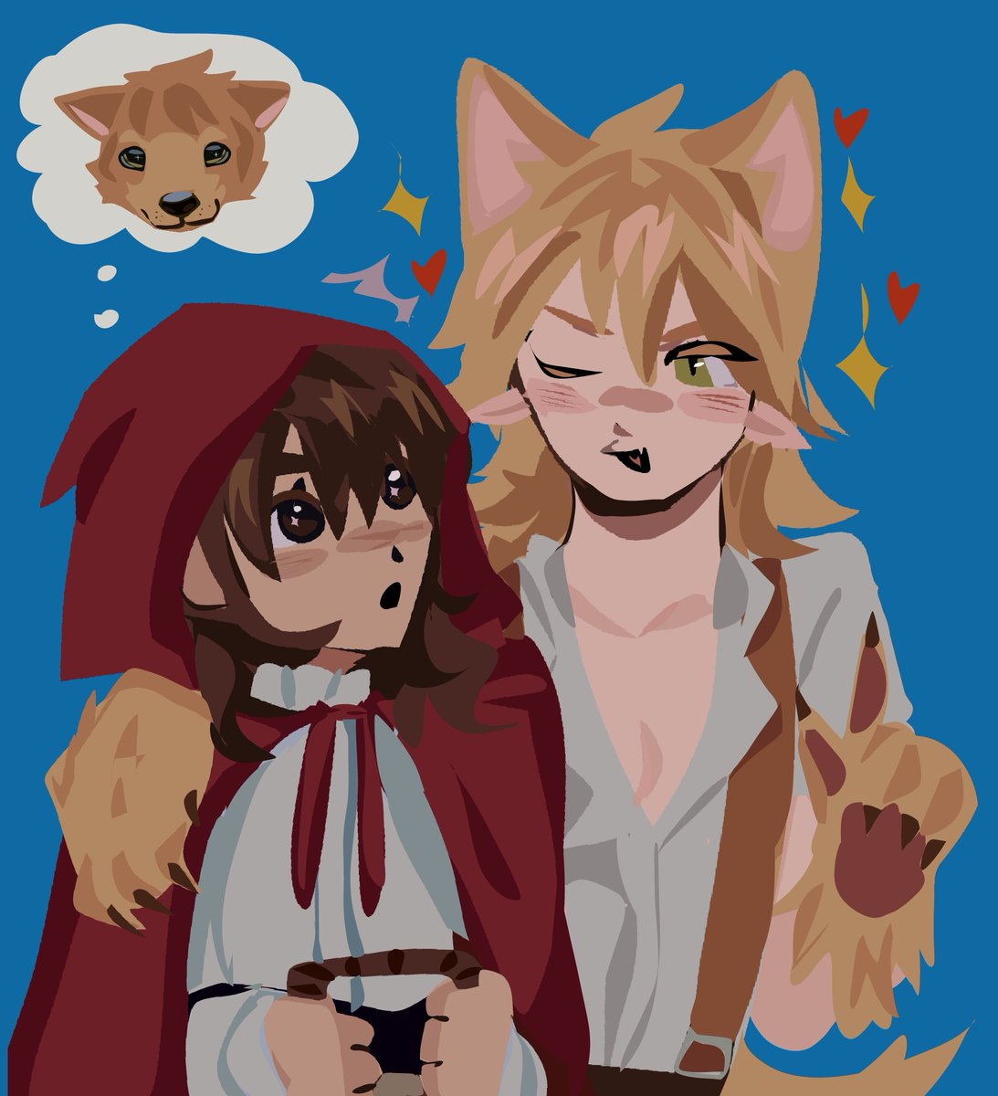 fabrayuri's tweet photo. day one ; fantasy
werewolf quinn x little red riding hood rachel
#faberryweek2026 https://t.co/u8WcO9p7Zh