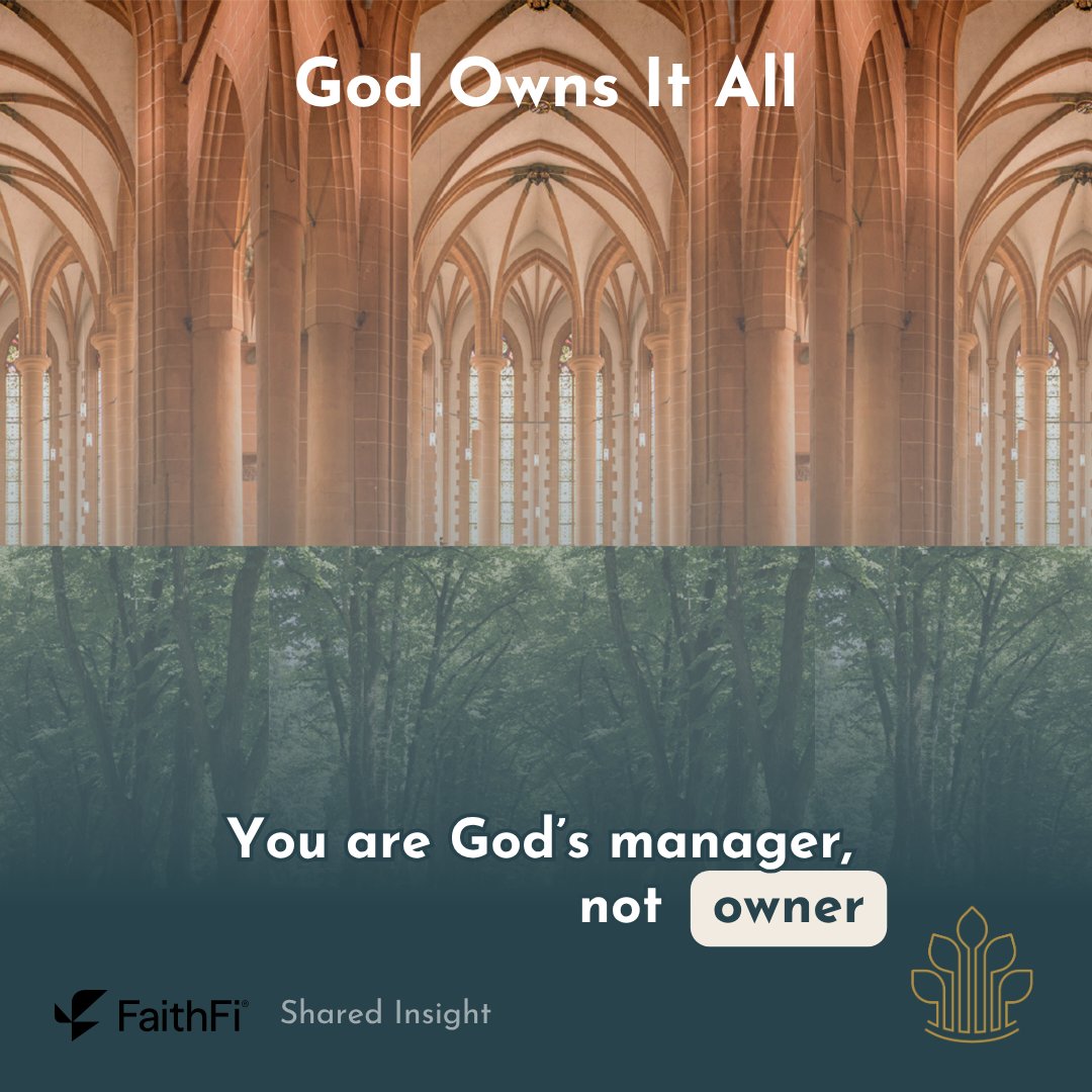 stoneoakwealth's tweet photo. You're not the owner of what you have. You're the manager. God owns it all... and that changes everything. Psalm 24:1 
👓 https://t.co/6hbdQUcLww
#stewardship #biblicalfinance
SOWM is regulated by the SEC as a registered investment advisor. Disclosures: https://t.co/96SMHbvLGW https://t.co/bvMaGTd8XS