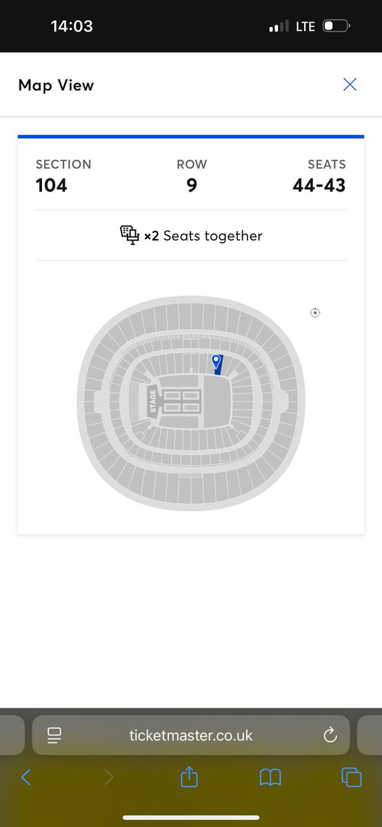 berilovesyou's tweet photo. A friend of mine has 2 Harry Styles tickets that she's trying to sell for 12th June. £150 each.  She's willing to go lower. Please message me or comment so I can get you in contact with her! https://t.co/g9rbXpf45B