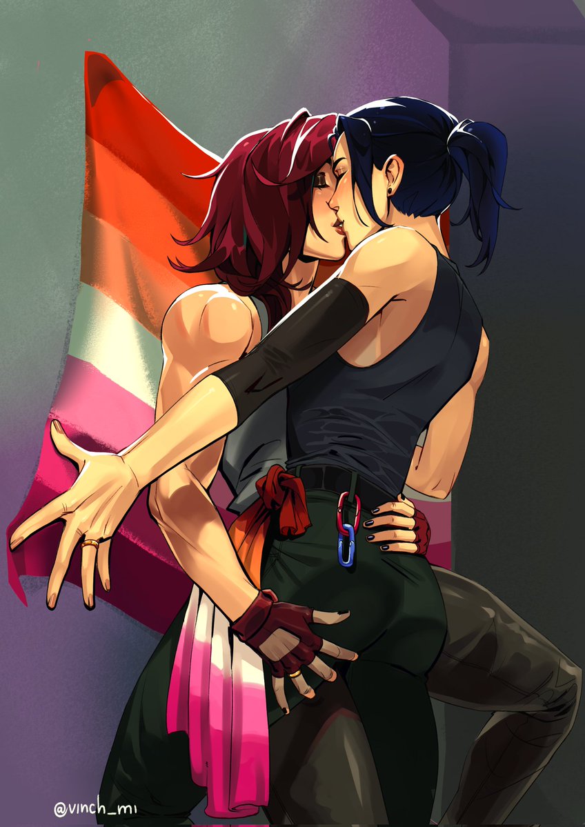 vinch_mi's tweet photo. Happy Pride Month!! 🏳️‍🌈🏳️‍🌈🏳️‍🌈

#caitvi #vi #caitlyn https://t.co/EEECTJKVAV