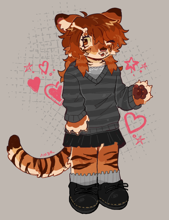 bugwaffles's tweet photo. full comm for luneval 🐅💞 https://t.co/gSIVmhVkzw