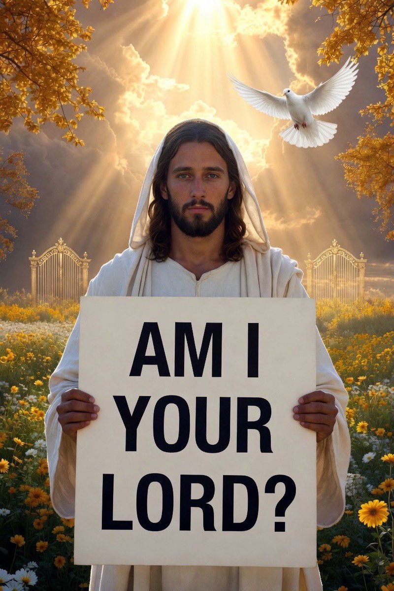 honeymoon250's tweet photo. Is Jesus your lord?

A). Yes
B).  No https://t.co/oj1fuhAiaW