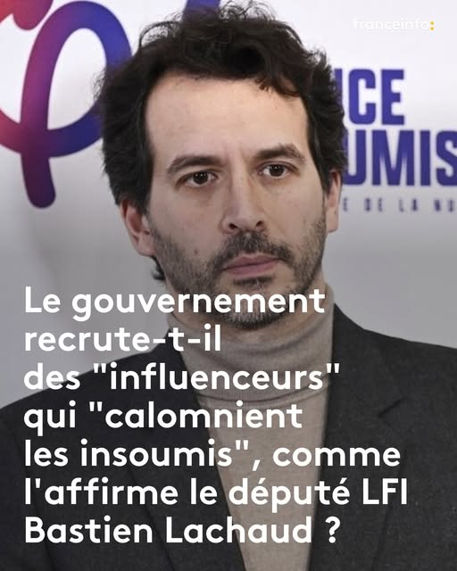 JRenardiere's tweet photo. Le  député LFI Bastien Lachaud assure que des "influenceurs" travaillant  avec la cellule French Response du ministère des Affaires étrangères  critiquent La France insoumise et travaillent pour des "intérêts  étrangers". https://t.co/7eEsSi8dq3