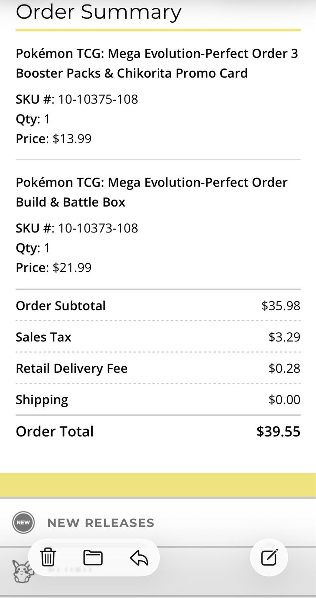 LSollowen's tweet photo. @PokemonRestocks Thank you guys!! https://t.co/zLowpwDfWP