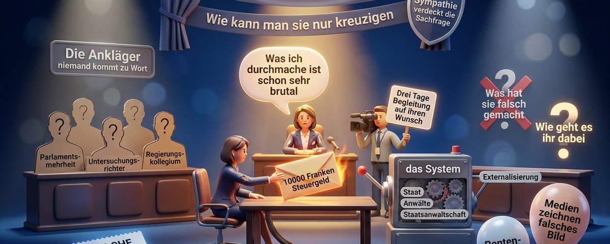 Die «gekreuzigte junge Frau» Dame Dittli