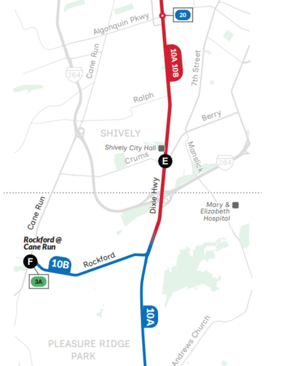 ridetarc's tweet photo. #MapItMonday: Meet the New Route #10
The new Route #10 will provide more frequent, reliable service every 15 minutes, connecting Southwest Louisville to the heart of our city.

From City Hall and the Convention Center to the California neighborhood, Shively, and Valley Station, Route #10 will keep you connected. The route will also serve Rockford Lane, the Regional Library, and the Southwest Government Center.

Whether you’re commuting to work, heading to the Convention Center, visiting family, or conducting business at City Hall, Route #10 will make getting around Louisville easier than ever. 

Check out more routes at https://t.co/NHMcaf67Ck