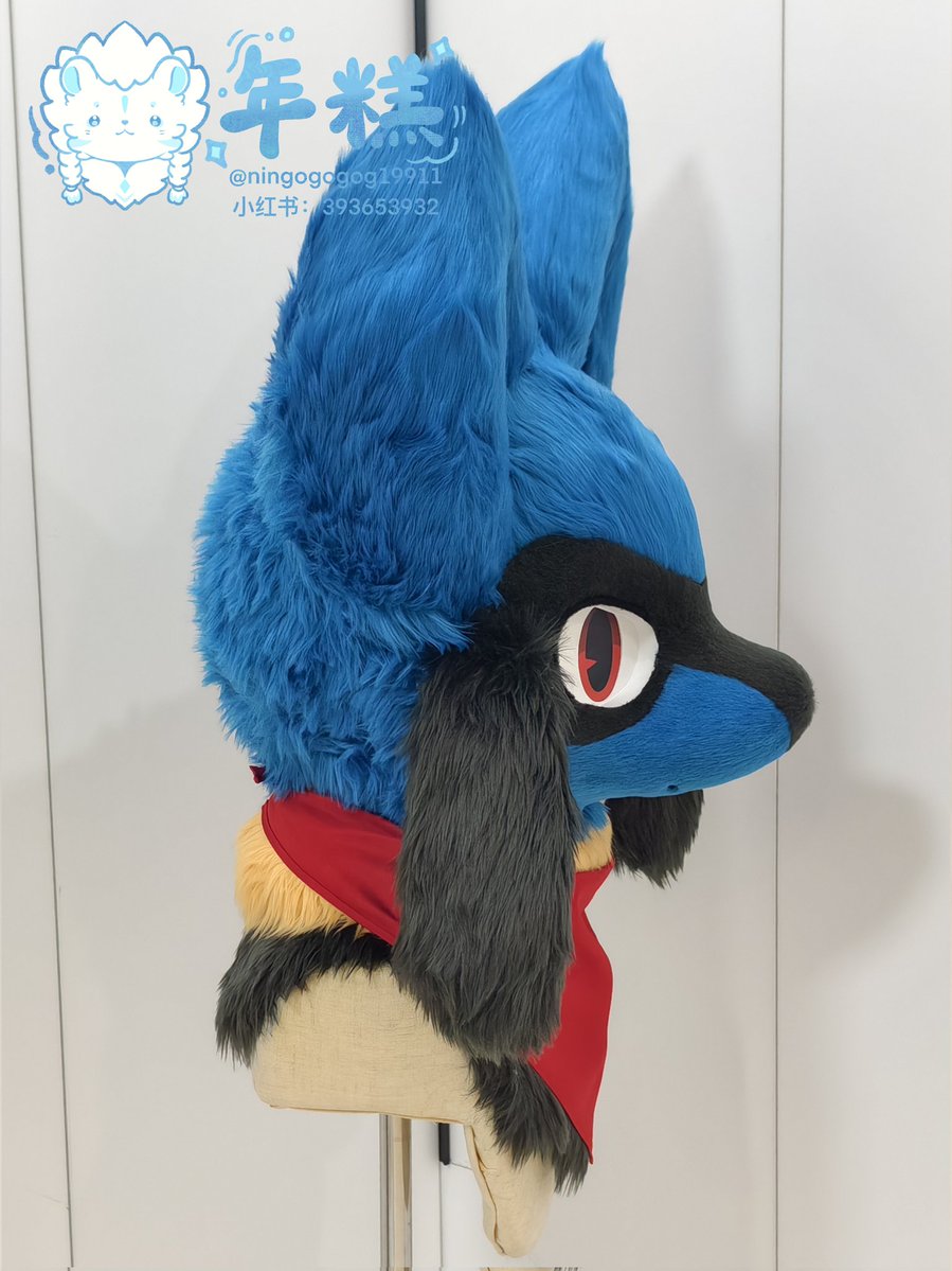 ningogogog19911's tweet photo. 拥有毛茸茸大耳朵的利欧路！ 
#Pokémon #fursuit https://t.co/LnS8dfjOta