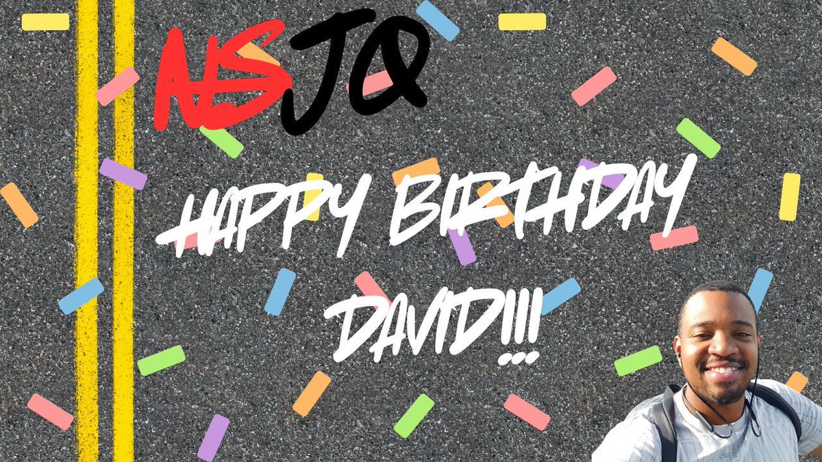 NSJQPodcast's tweet photo. On a MUCH lighter note...
Show some love to the man who makes it all happen
HAPPY BIRTHDAY to our creator and Host @DALawrence_II!
Enjoy your special day!
#HappyBirthday #NSJQPodcast https://t.co/Qq25wtdEov