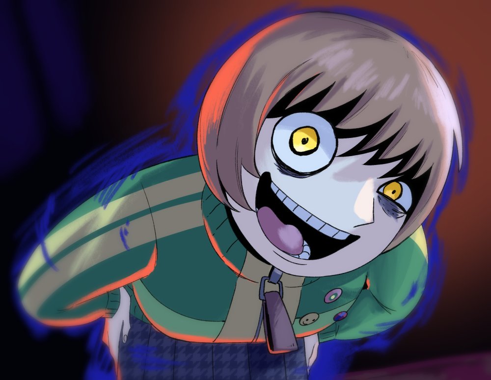 wanderjegson's tweet photo. Shadow Chie doodle https://t.co/ZfJxguHFWz