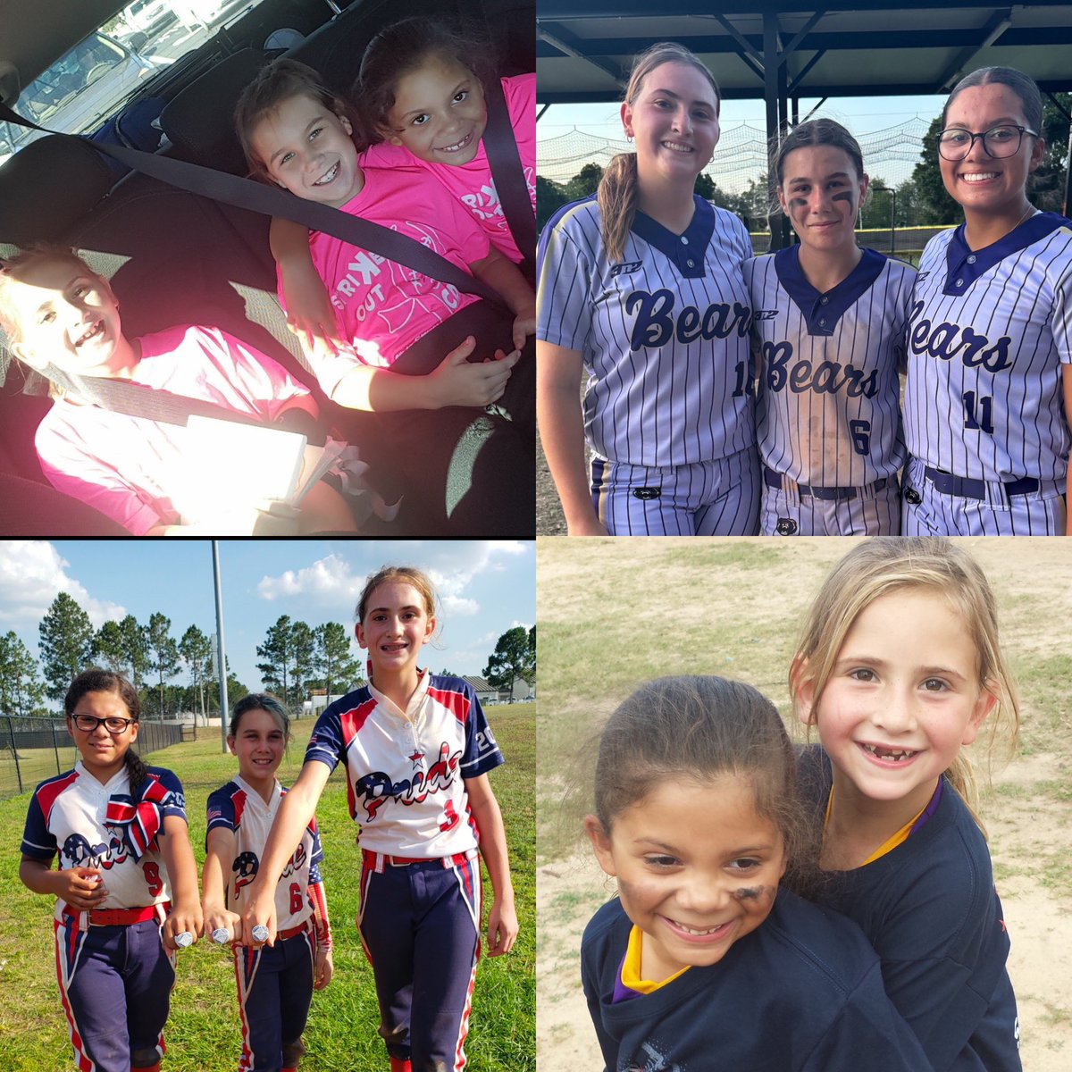 AbiHooper2027's tweet photo. Happy National Best Friends Day! Regardless of what uniforms we wear or the distance between us, you will always be my longest and bestest friends. #369 @Madison12bara @SummerMason2027 https://t.co/Wvx74owiMS