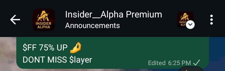insider__Alpha's tweet photo. We bought $LAYER, but unfortunately the stop loss was hit. After that, it went on to become the #1 top gainer 🫣

We failed 
We learn https://t.co/RNB6WJ5GLB