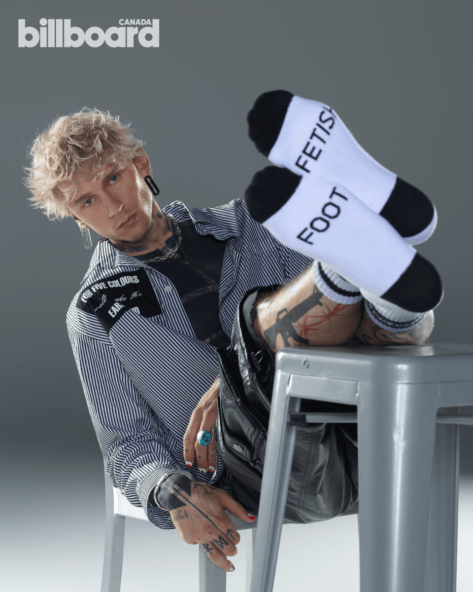 mgkmagic's tweet photo. mgk on the cover of Billboard Canada! You can read a new exclusive interview with mgk on Billboard Canada, where he talks about 'blog era boyz'—his collaborative album with Wiz Khalifa—as well as fatherhood and sobriety: https://t.co/ionTBQyuBd

Billboard Canada also just announced a new mgk show, which will take place at a one-of-a-kind Billboard Canada THE STAGE at NXNE private industry event at Hotel X in Toronto on June 14, 2026. Tickets: https://t.co/5bHsBrciqW

#mgk #machinegunkelly machine gun kelly #colsonbaker #lostamericanatour