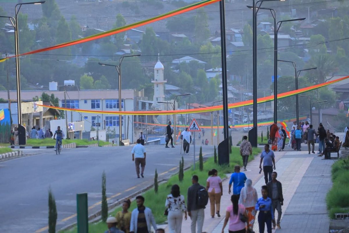 AppAmhara's tweet photo. Woldiya in a New Chapter! 

​Woldiya, the capital of Yeju, is ready to officially introduce its new face to its residents and guests, reflecting our journey of prosperity. https://t.co/8hc0YlTErB
