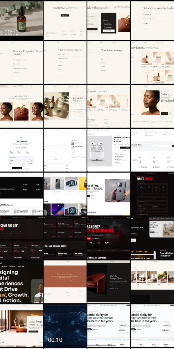 oregwune's tweet photo. 15 websites in.

The 30 website challenge is shifting from execution to intelligence gathering.

Building in @Lovable. Learning in production. https://t.co/g03BacfHQ7
