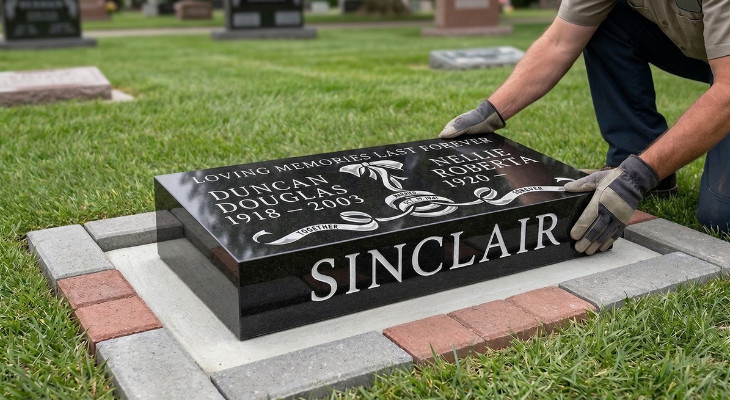 SummitMemorials's tweet photo. Pillow markers need more care in installation than it first seems.

Leveling and base setting affect how well they stay stable over time as the ground shifts with weather and seasons.

Here is why it matters. 🔗 https://t.co/zRZ3iPZvp9

#PillowMarkers #Headstones #Monument https://t.co/5NeT0zUDpt
