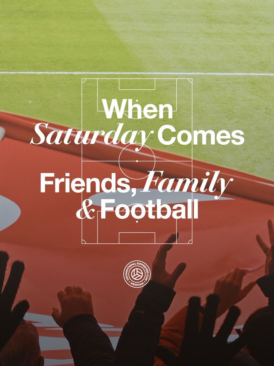 cae_ras_col's tweet photo. When Saturday Comes

The walk up to the stadium, time with friends, it's all about the game and being there together.

T-Shirt / £25.00 - link in bio.

#CaeRasCollective #WhenSaturdayComes #OneClubOneTown #WrexhamAFC #Wrexham #WxmAFC #RacecourseGround #UpTheTown https://t.co/4z3y676hJ6