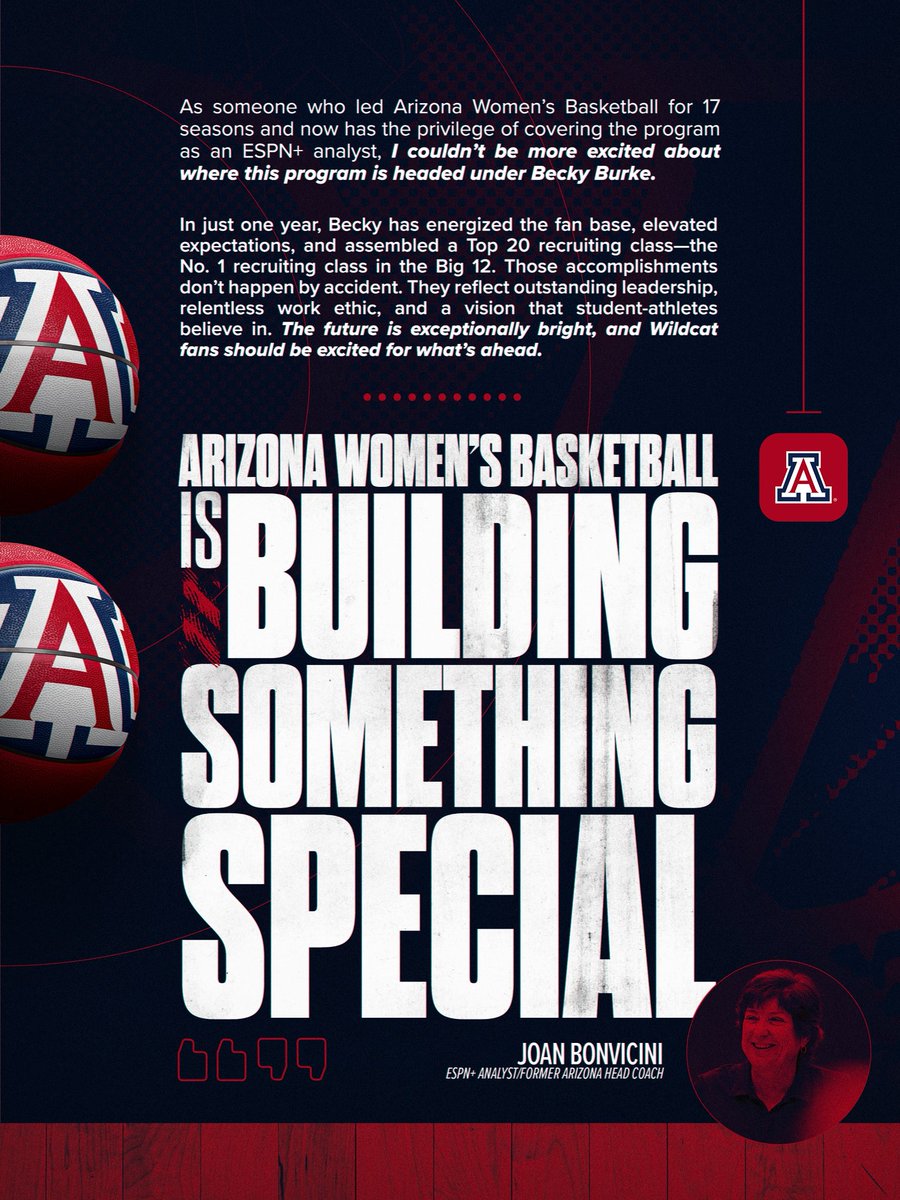ArizonaWBB's tweet photo. A powerful endorsement from a Wildcat legend 🙌 https://t.co/ZLXu1Ia4dZ