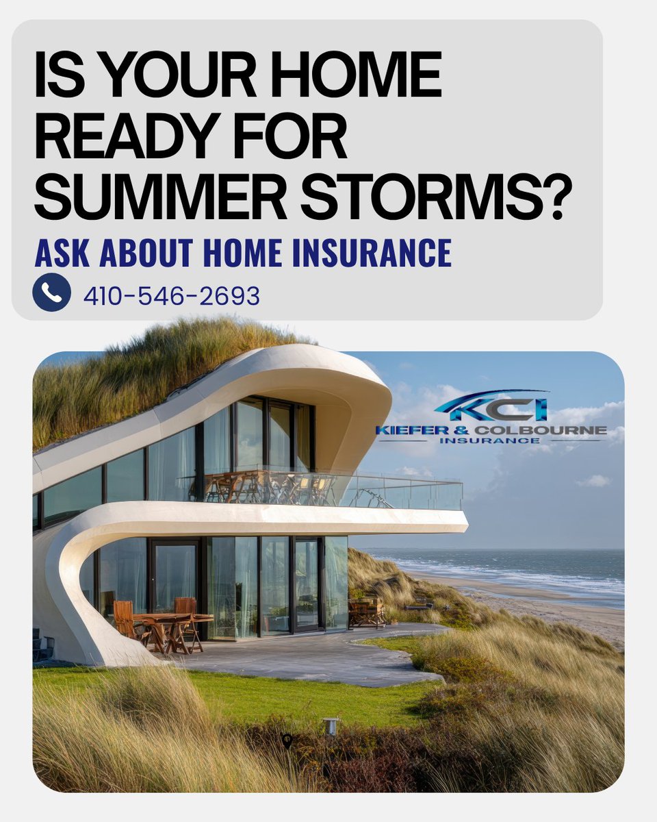 kiefercolbourne's tweet photo. 🏡Summer storms can arrive without warning.

Make sure your homeowners insurance is ready before severe weather strikes.

Make sure you’re fully covered!
𝐉𝐀𝐂𝐊 𝐂𝐎𝐋𝐁𝐎𝐔𝐑𝐍𝐄
📲 Policy Reviews: 410-546-9388
📲 New Quotes: 410-546-2693 https://t.co/9eItXPDqG1