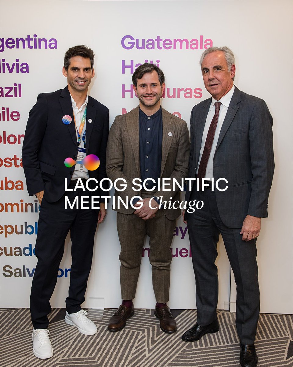 LACOG_group's tweet photo. Photos of the LACOG Scientific Meeting 2026 held on May 29 in Chicago, at the Hyatt Regency, during the ASCO Annual Meeting. https://t.co/Pt3mcjJiqi