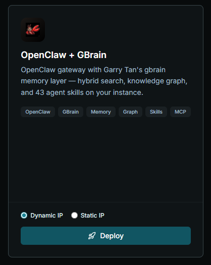 MindsDB's tweet photo. @garrytan open-sourcing #GBrain is a gift to anyone building AI agents — perfect recall across 10,000+ docs, all MIT-licensed.
We made it 1-click to try on MindsHub 👉 https://t.co/54f4PERToP https://t.co/cxOxBLUVIT
