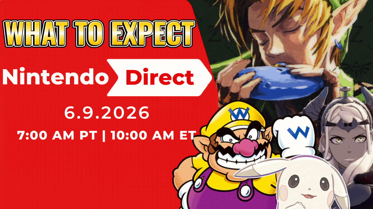 PanFro_Games's tweet photo. 🚨The upcoming Nintendo Direct is going to be HUGE! Here is everything I expect to see with some surprises 👀

✨Watch Video Below✨ https://t.co/oKyndxpkDL