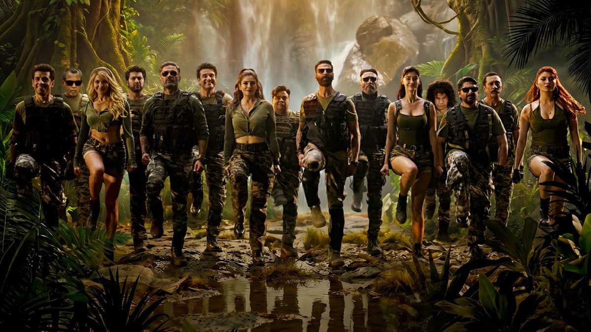 RaviSindal10's tweet photo. 🚨🚨 The iconic trio of #SunielShetty , #AkshayKumar and #PareshRawal is expected to be the biggest highlight, 💥❤️bringing back the magic of their comic camaraderie.
WELCOMETOTHEJUNGLE Trailer 
On 11 Jun and Release 26 Jun 
#YedaAnna 💥🔥
After a long gap @SunielVShetty sir https://t.co/nxEpIRL3la