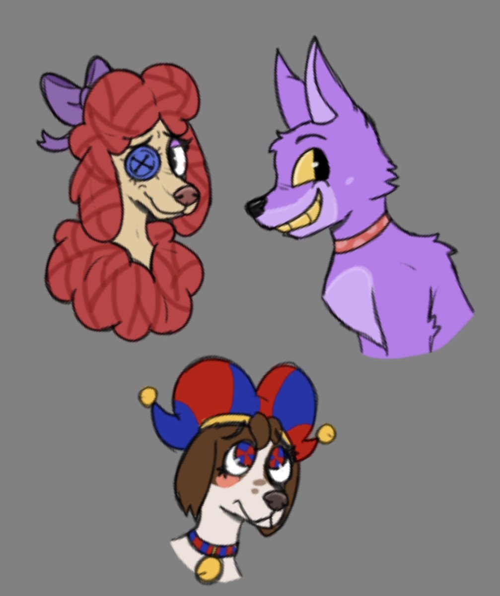 GatoTheWolf's tweet photo. digital dogs 

I gave up so it’s kinda rushed mb 
#tadc https://t.co/x0P0SipJy4