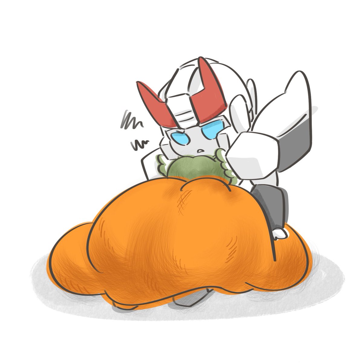 coral_shinnkai's tweet photo. @TacticianCutie He’s a pumpkin fairy https://t.co/Ty5uQhA9hp