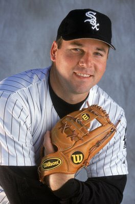 Chicago_History's tweet photo. Can you identify this former member of the Chicago White Sox? 

#ChicagoHistory 🧦 https://t.co/FR2KCwV4if