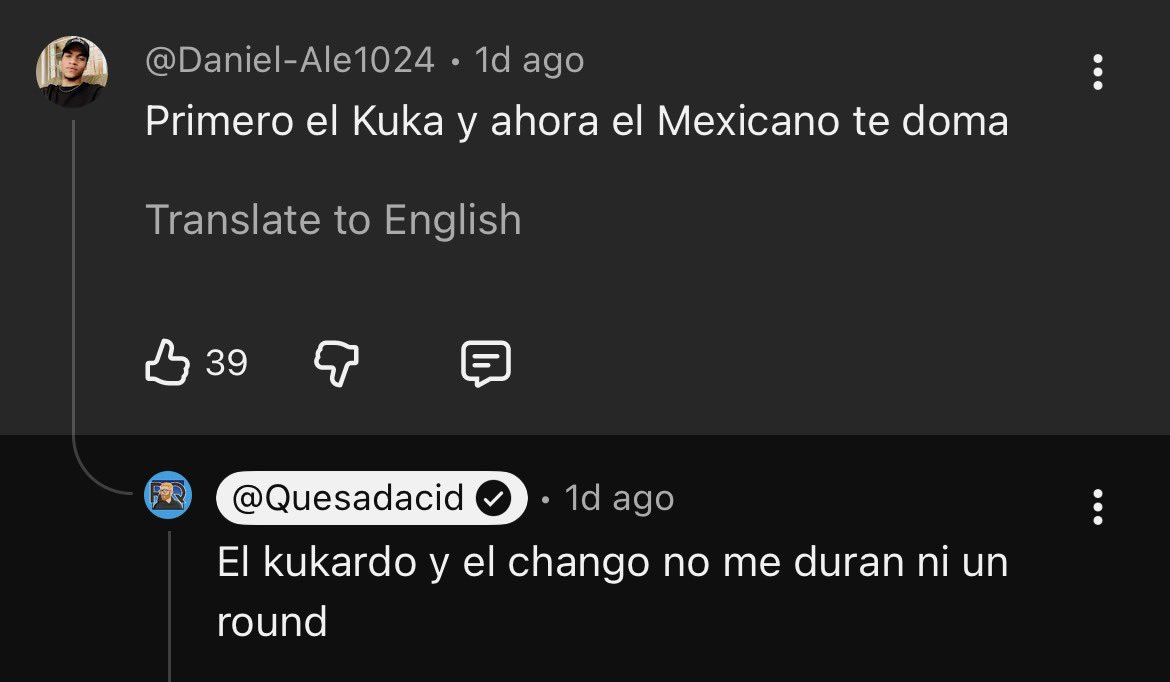iscoux14's tweet photo. @mikemaquinadel Mike te faltó insultar más al racista de Quesada https://t.co/pUVZPwbmNm
