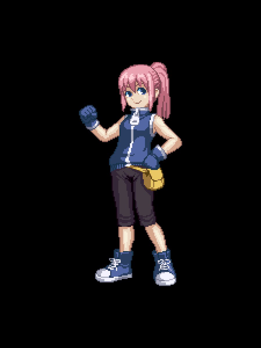 mu0211's tweet photo. むか〜しつくったドット絵のみそっちです。おやすみなさい〜🛌 https://t.co/tNB4HT3hgo