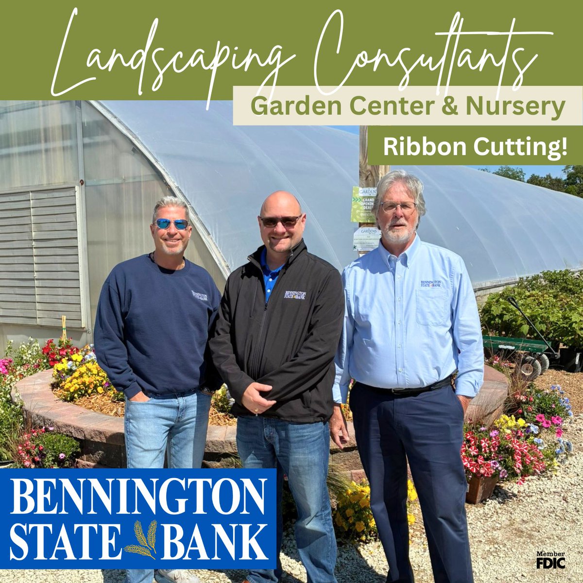 BSBks's tweet photo. 🌿🎉 Congratulations, The Gardens at Landscape Consultants on your ribbon cutting and opening of your retail shop! We loved helping celebrate this exciting milestone with them. From annuals to perennials to shrubs, trees, and seasonal finds, they offer a wonderful selection to help make your outdoor spaces beautiful! 🌳