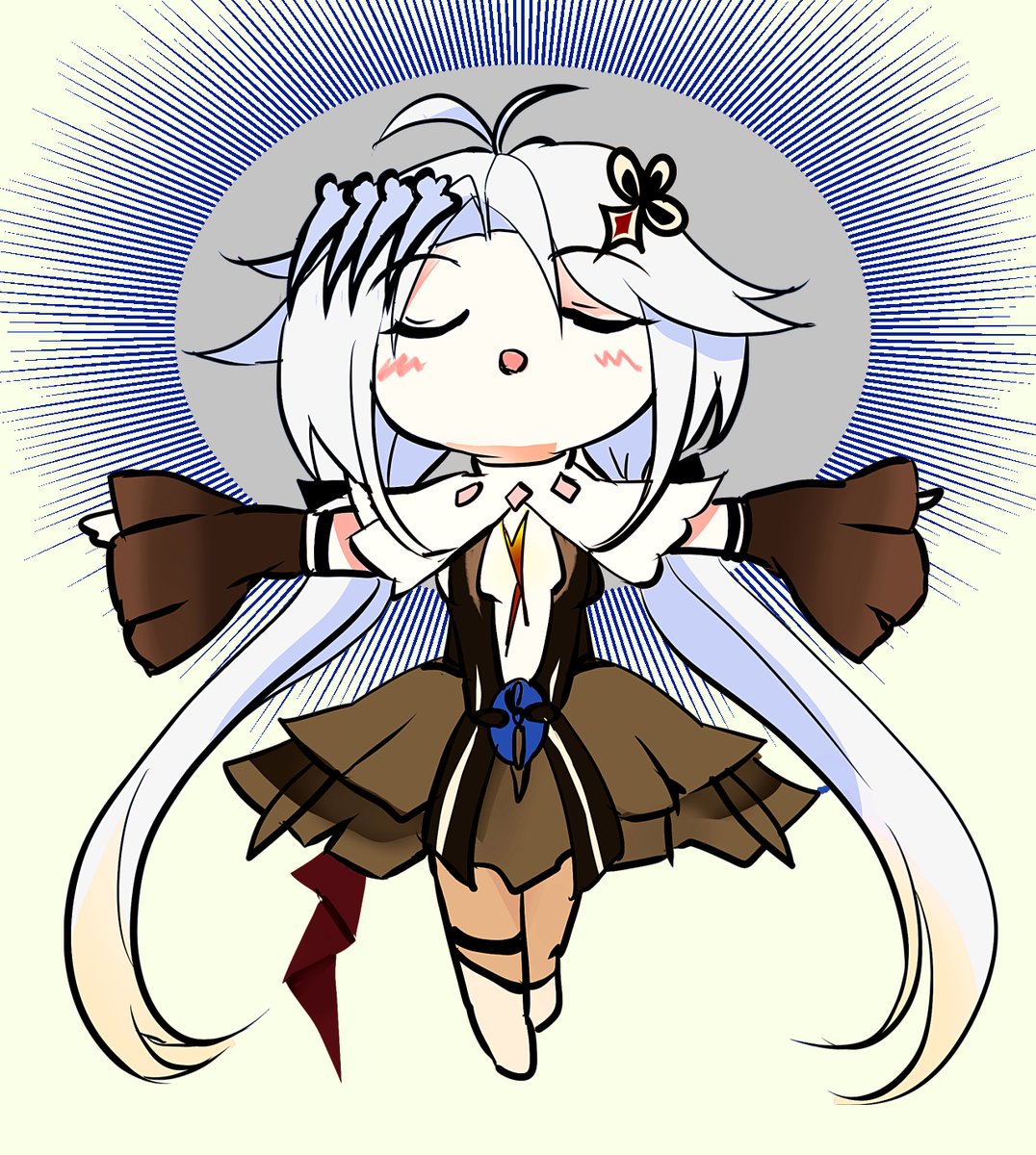RT @touka_Flamsteed: ミニサロメちゃんS3ポーズ 色塗りしてみました