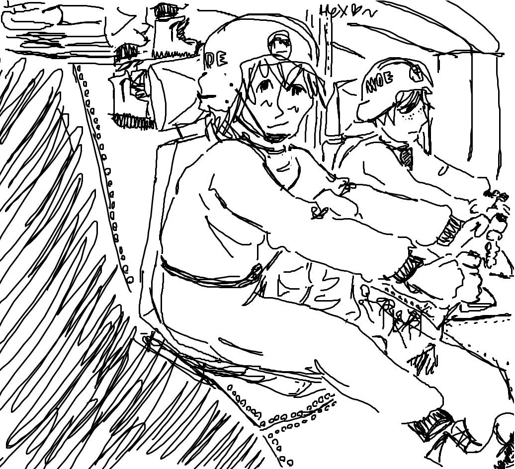 HexyWexy_'s tweet photo. The Tank Driver https://t.co/iuzqu6URG0