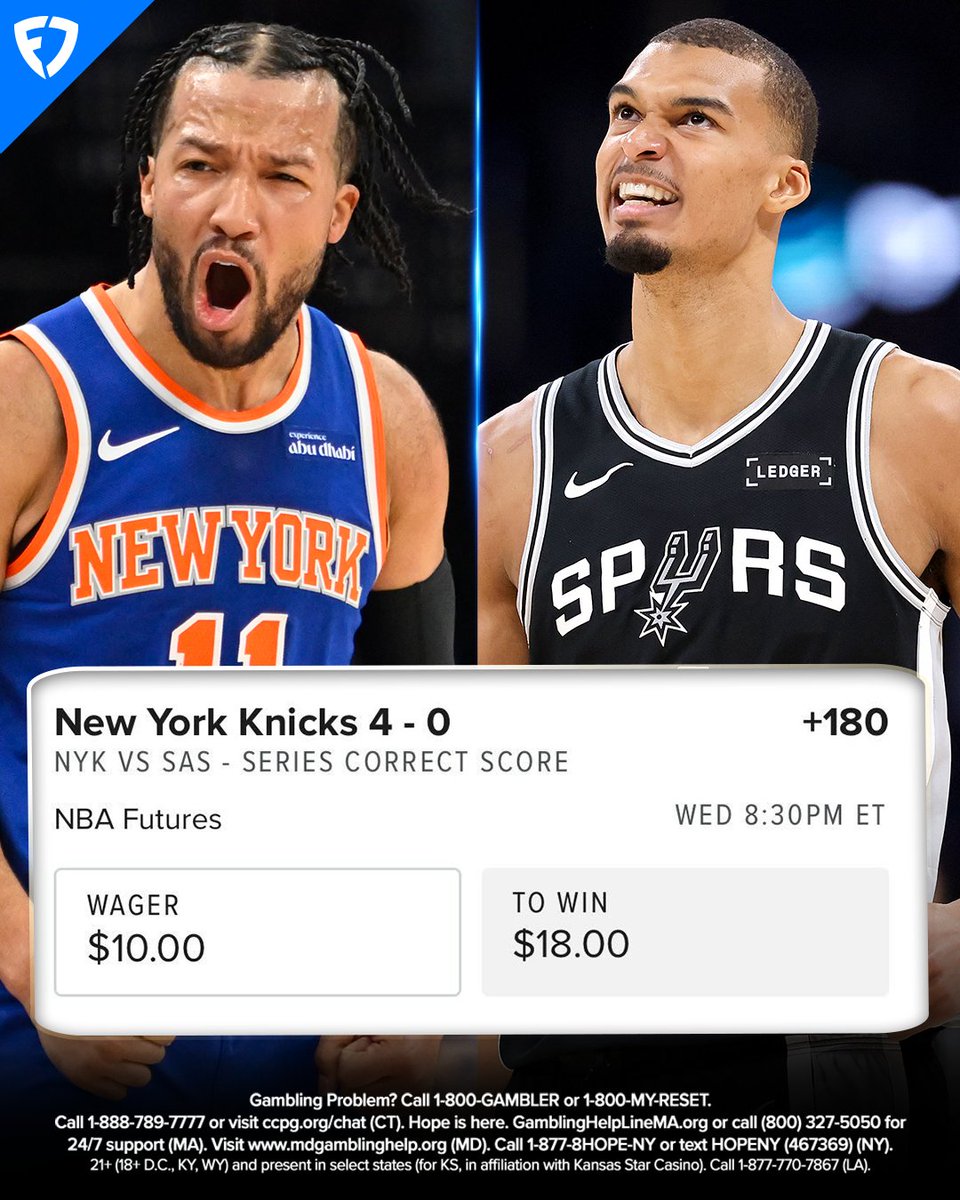 FanDuel Sportsbook tweet media