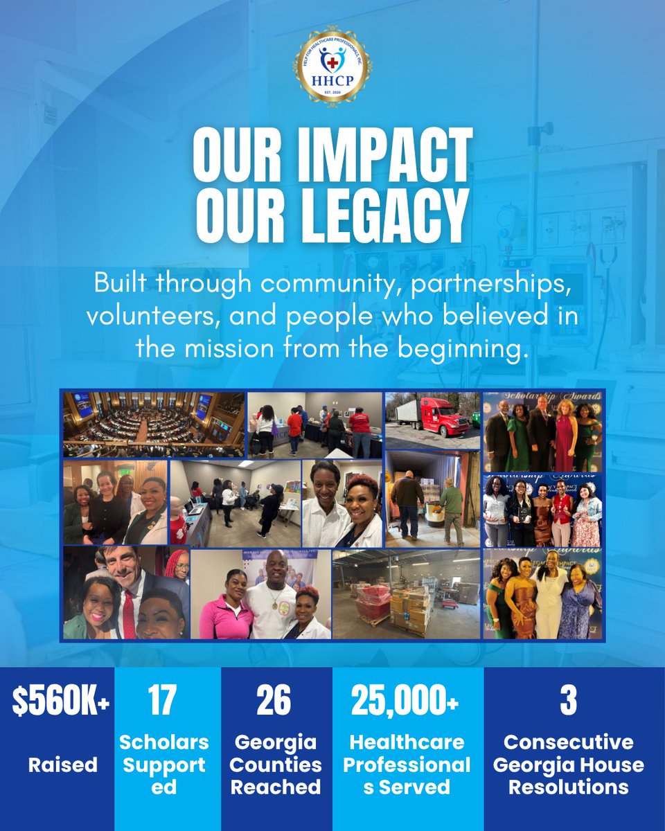 hhcpinc2's tweet photo. Our Impact. Our Legacy.
Every number represents a life touched and a future strengthened.
ogether, we're creating opportunities, supporting future healthcare leaders, and building a stronger workforce.
#HHCP #OurImpactOurLegacy #HealthcareWorkforce #YouthMed https://t.co/K0HVVY6Q1B