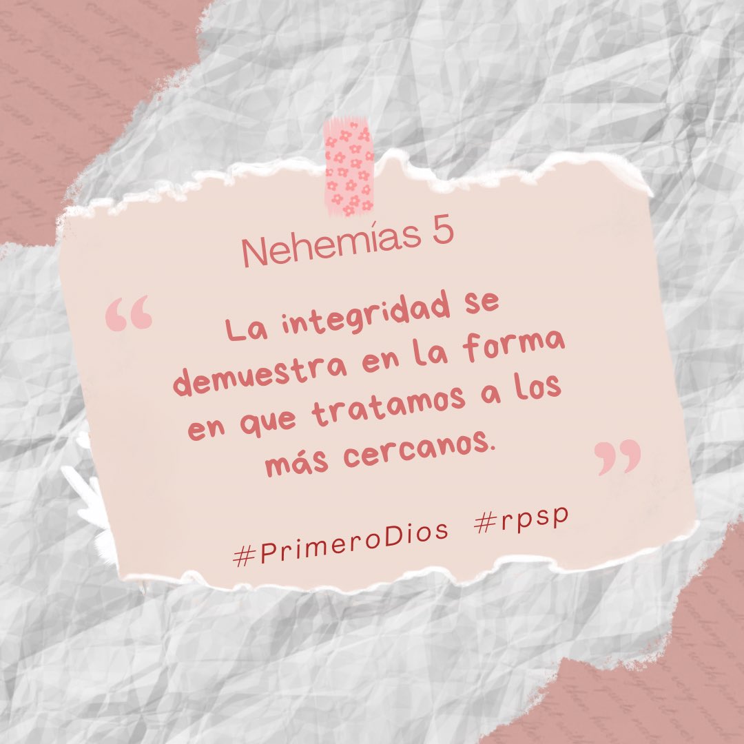 Pr_Bailon's tweet photo. #PrimeroDios #rpsp #Nehemías 5 https://t.co/PgAlq1MRzA