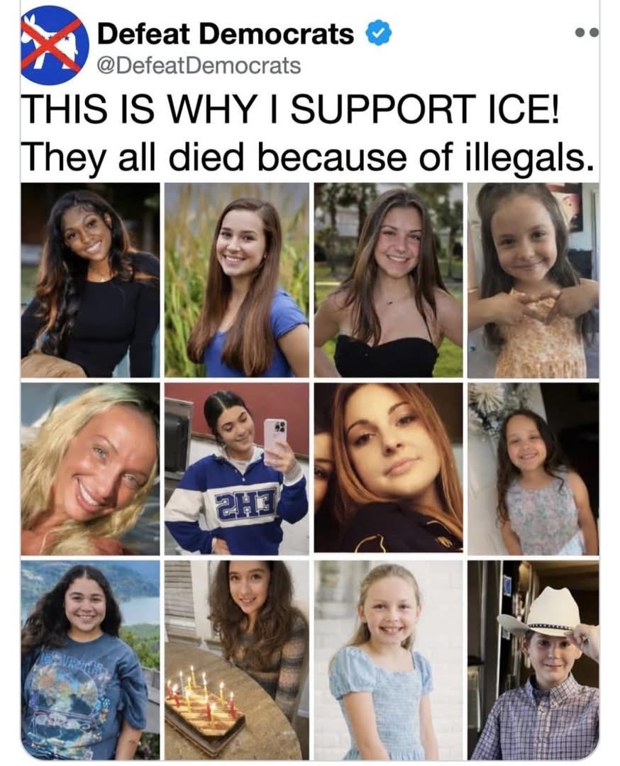 lin68279's tweet photo. @Rep_Stansbury YOU Hate ICE…Really?!!!!
WHY? 
Just because they didn’t harm you or anyone YOU care about?? https://t.co/0oEvTiIyXd
