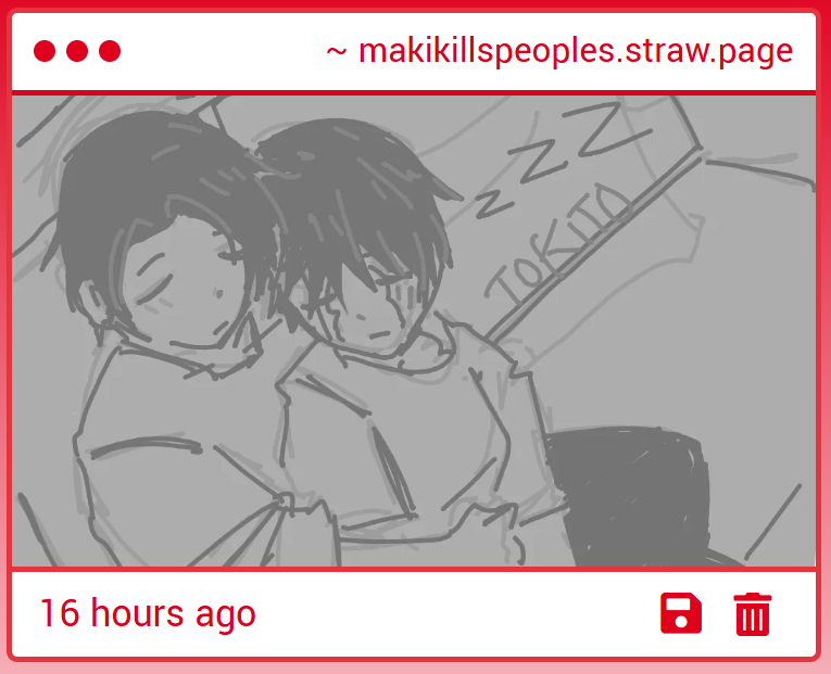 makikillspeople's tweet photo. fell asleep on that idiot. DON'T TAKE PICTURES OF ME WHILE IM SLEEPIN!!!!!!!!!!

// TOKITOO THANK YOU SO MUCH THIS SO CUTEE MY HEART ARHGHGHGHH I LOVEIT SO MUCH THANKYOU https://t.co/Uei6kVowJg
